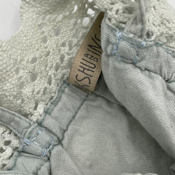 Akshu and Ing‎ Romper Overalls Tie Shoulders Gray Dots Lace Toddler Girl - Picture 4 of 10